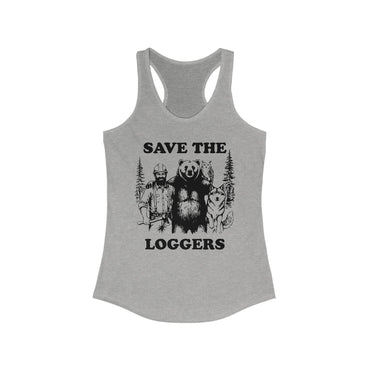 Save the Loggers Tank Top