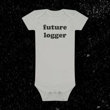 Future Logger Baby Onesie
