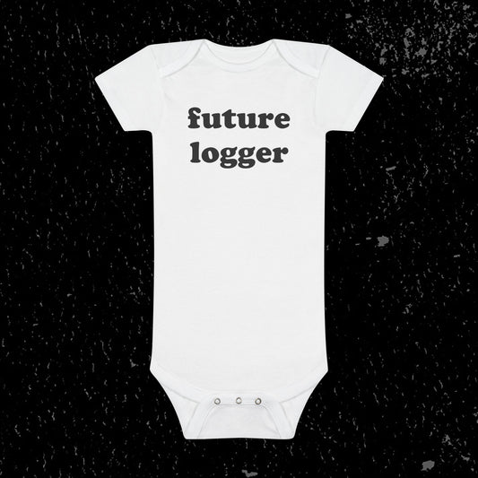 Future Logger Baby Onesie