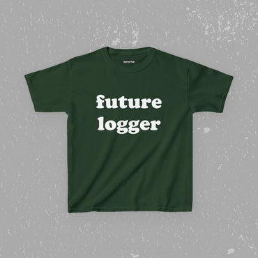 Future Logger T-Shirt - White Lettering