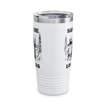 Save The Loggers Tumbler, 20oz - Perfect Gift for Loggers