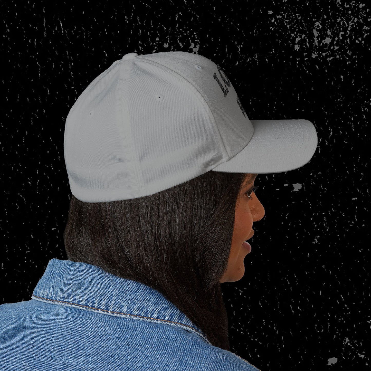 Logger Wife Embroidered Cap - Black Embroidery