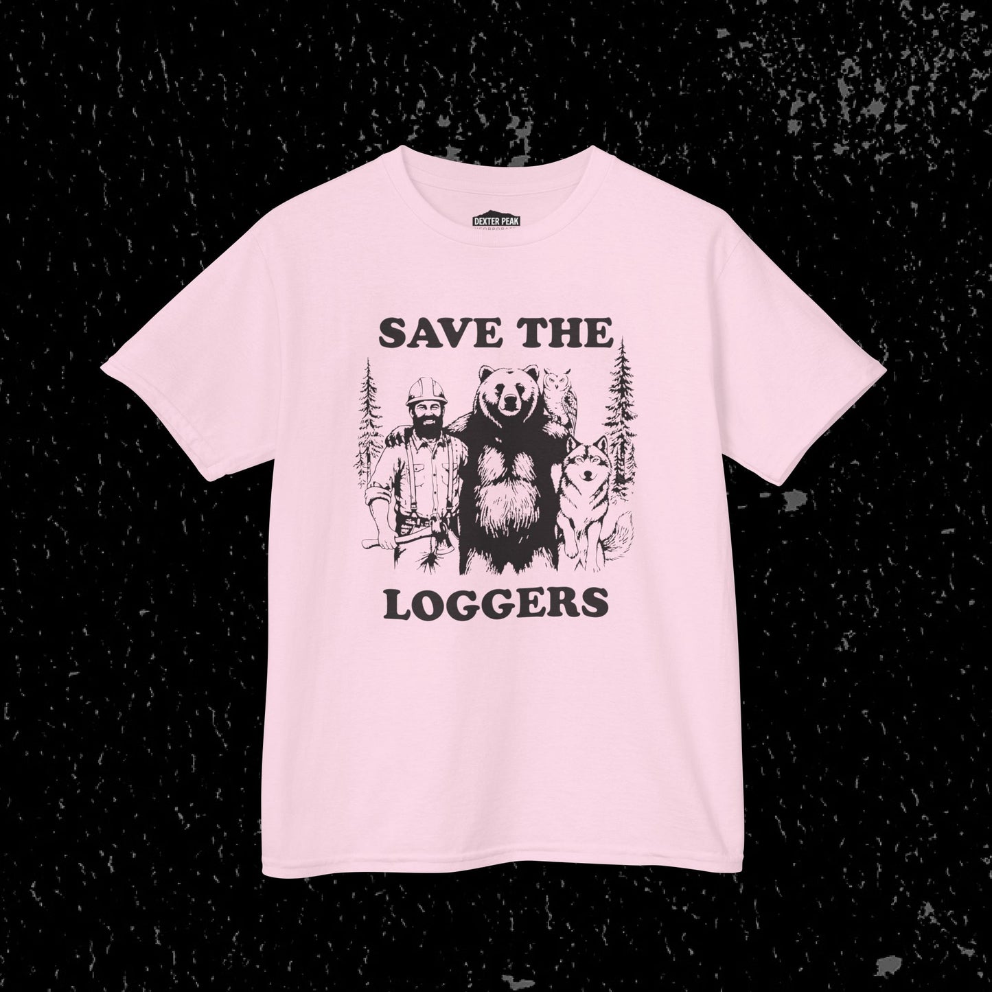 Kids Save The Loggers T-Shirt