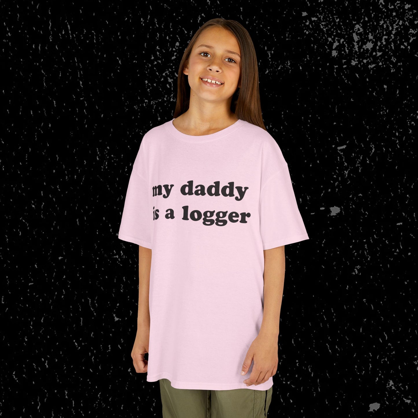 My Daddy Is A Logger Kids T-Shirt