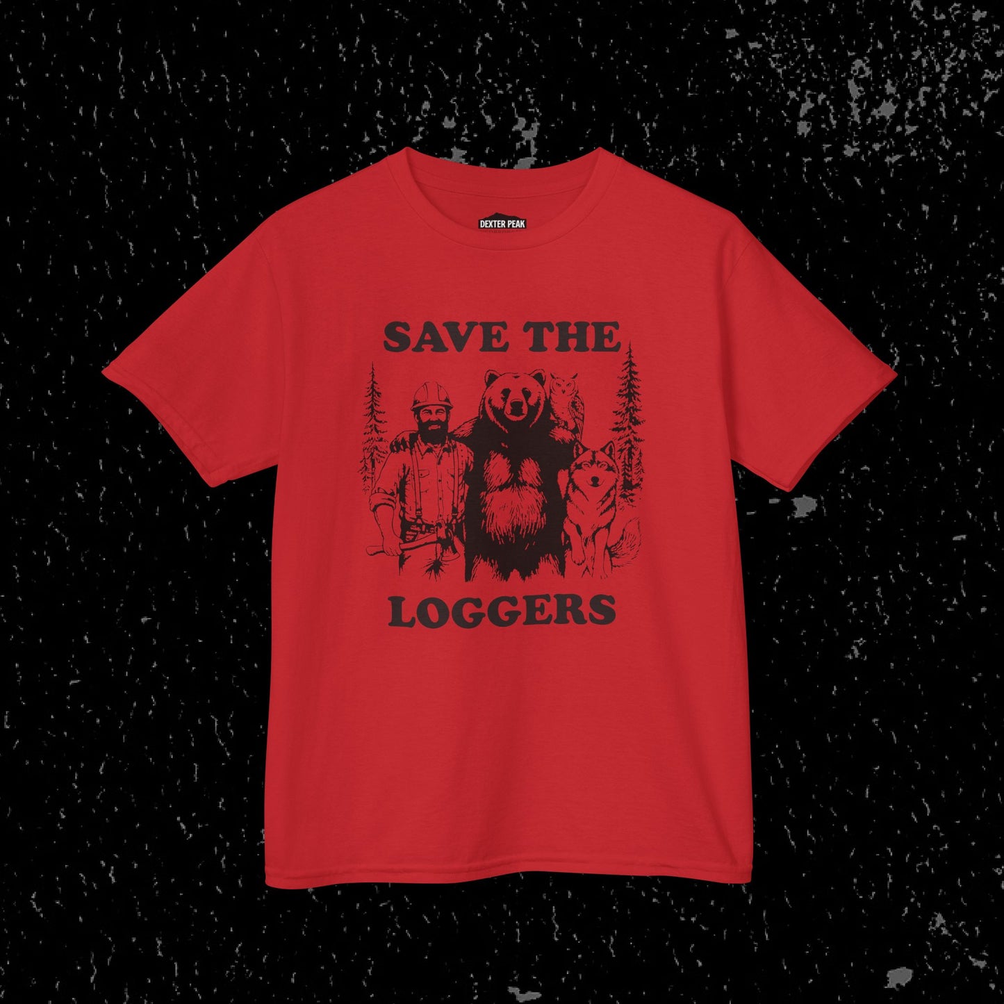 Kids Save The Loggers T-Shirt