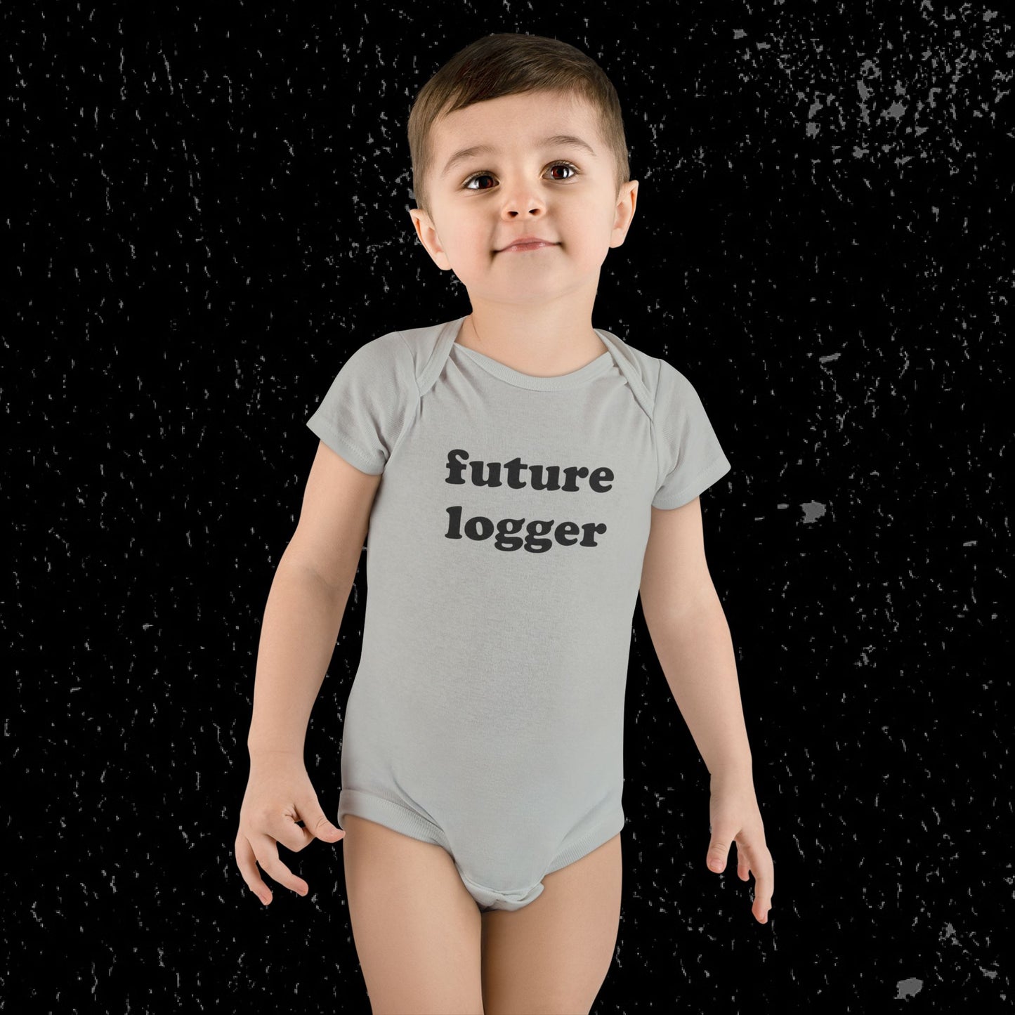 Future Logger Baby Onesie
