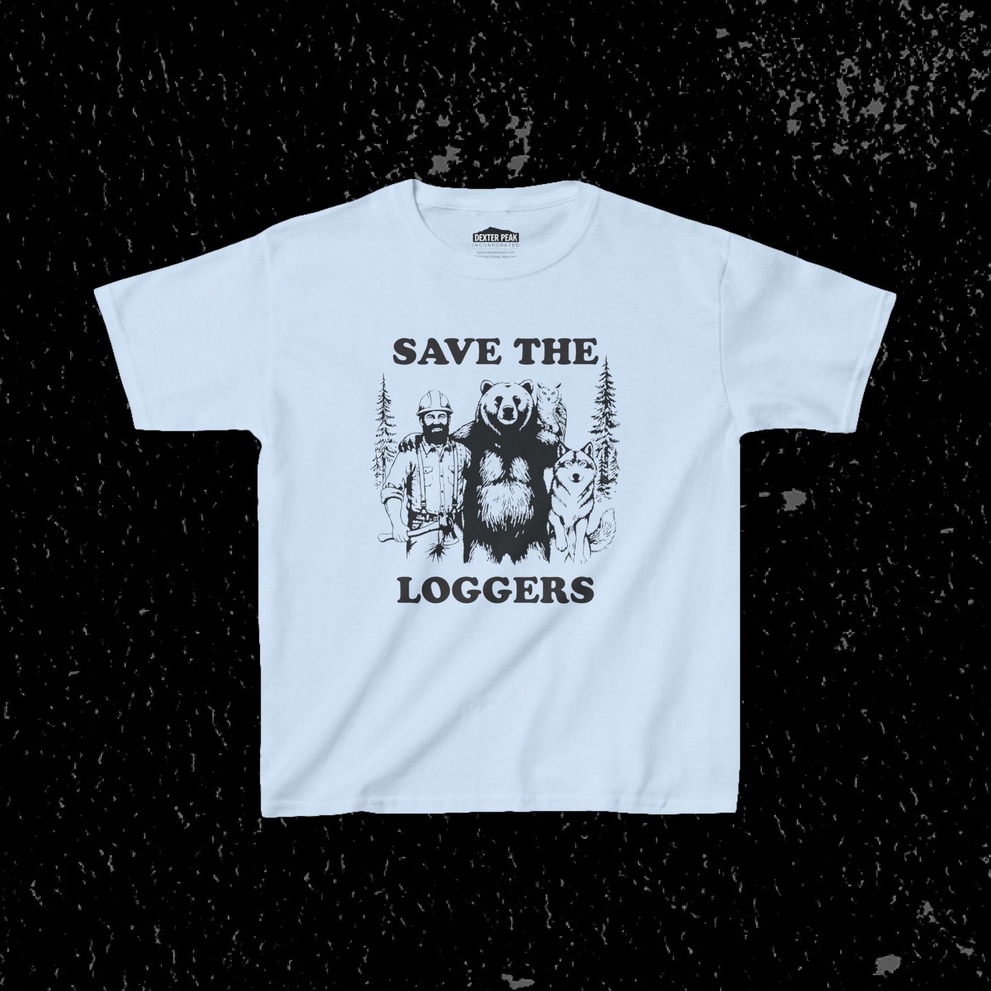 Kids Save The Loggers T-Shirt