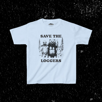 Kids Save The Loggers T-Shirt