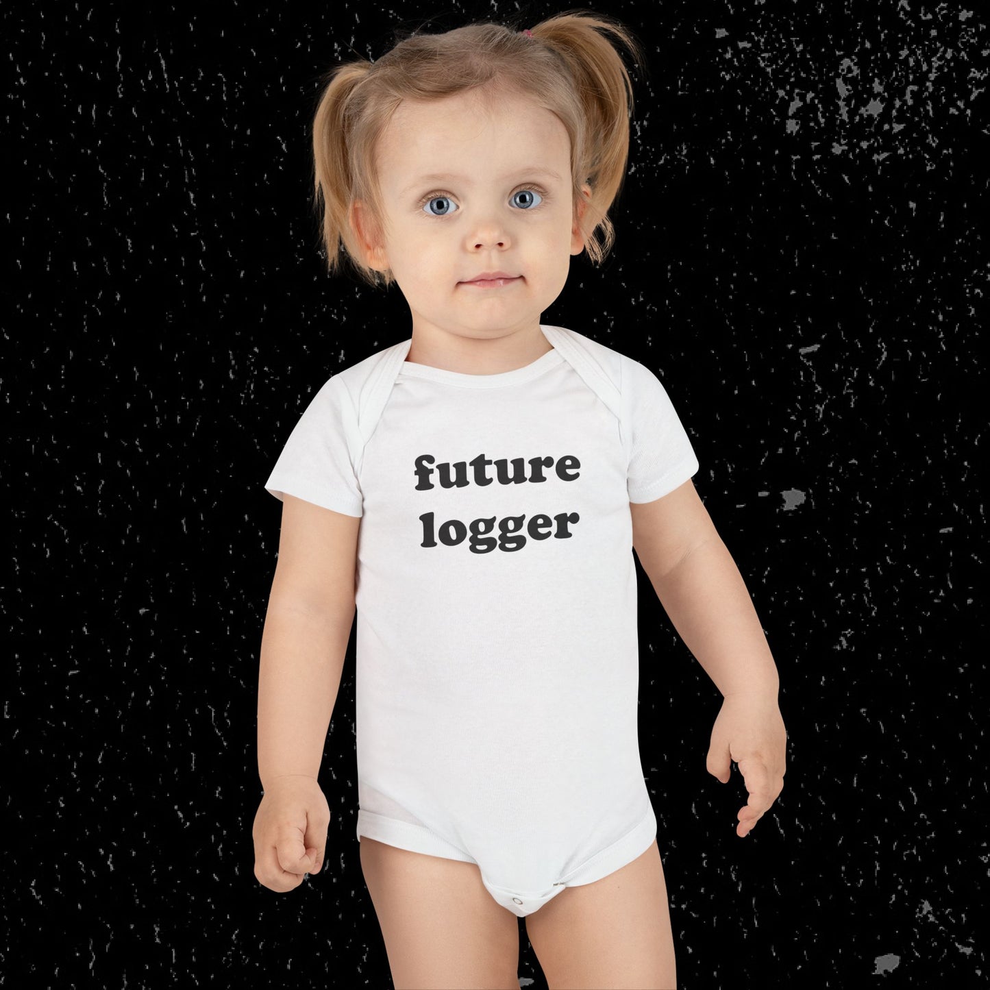 Future Logger Baby Onesie