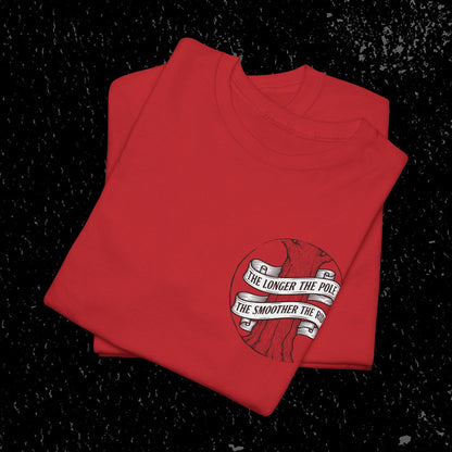 The Longer The Pole The Smoother The Ride - Log Trucker T-Shirt