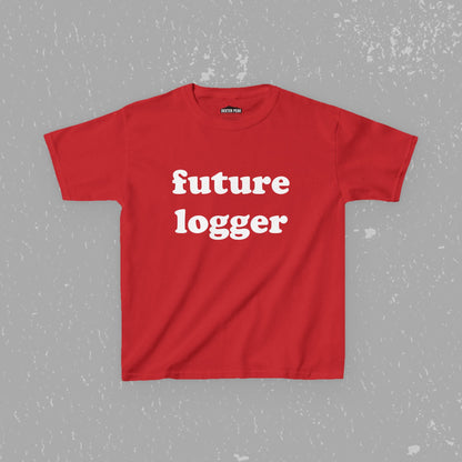 Future Logger T-Shirt - White Lettering