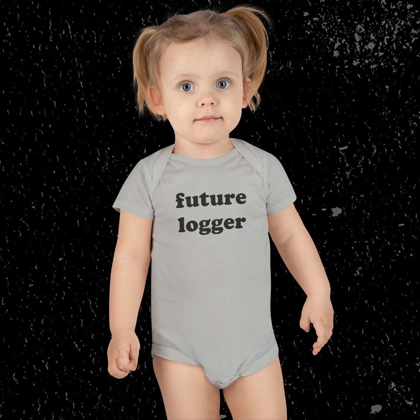 Future Logger Baby Onesie