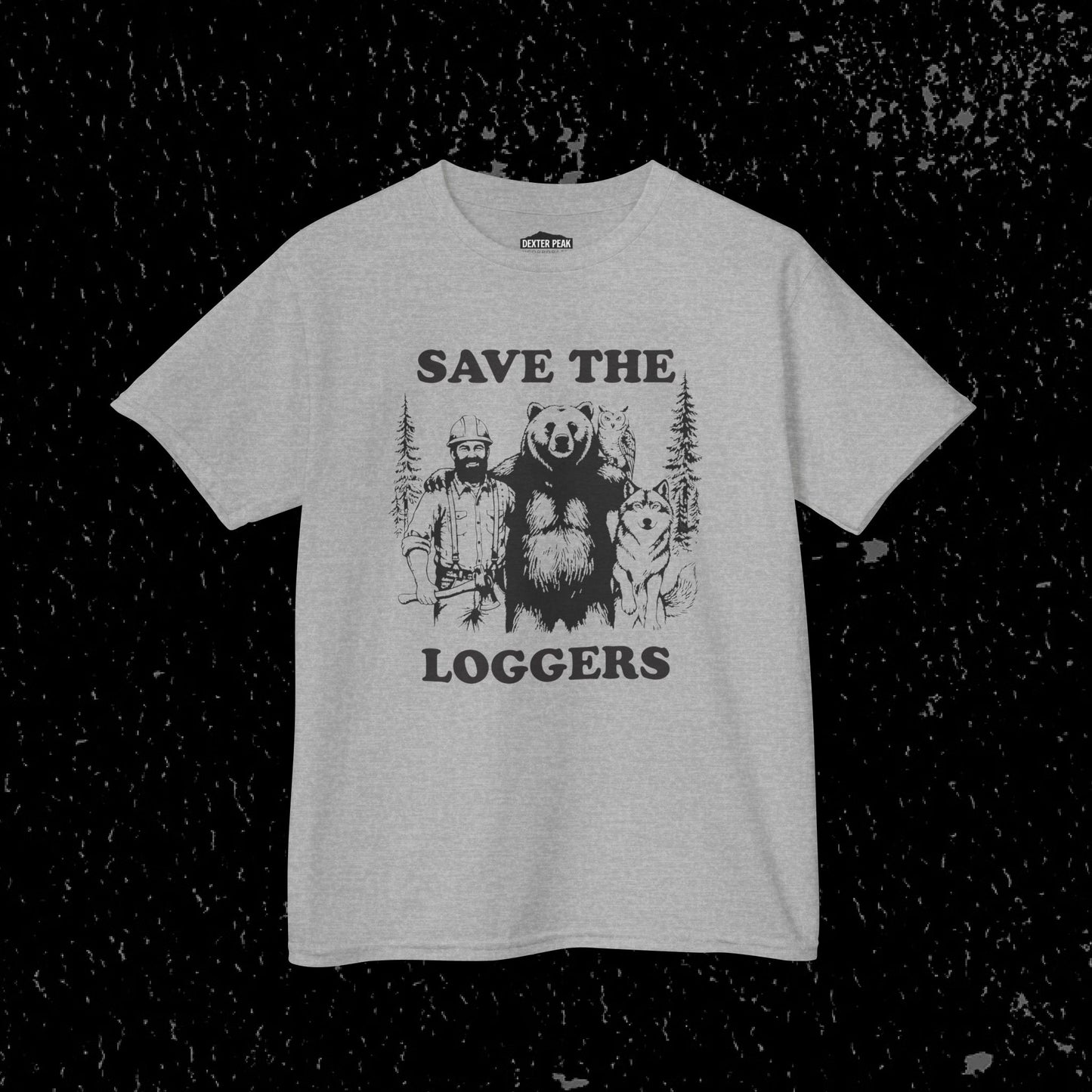 Kids Save The Loggers T-Shirt