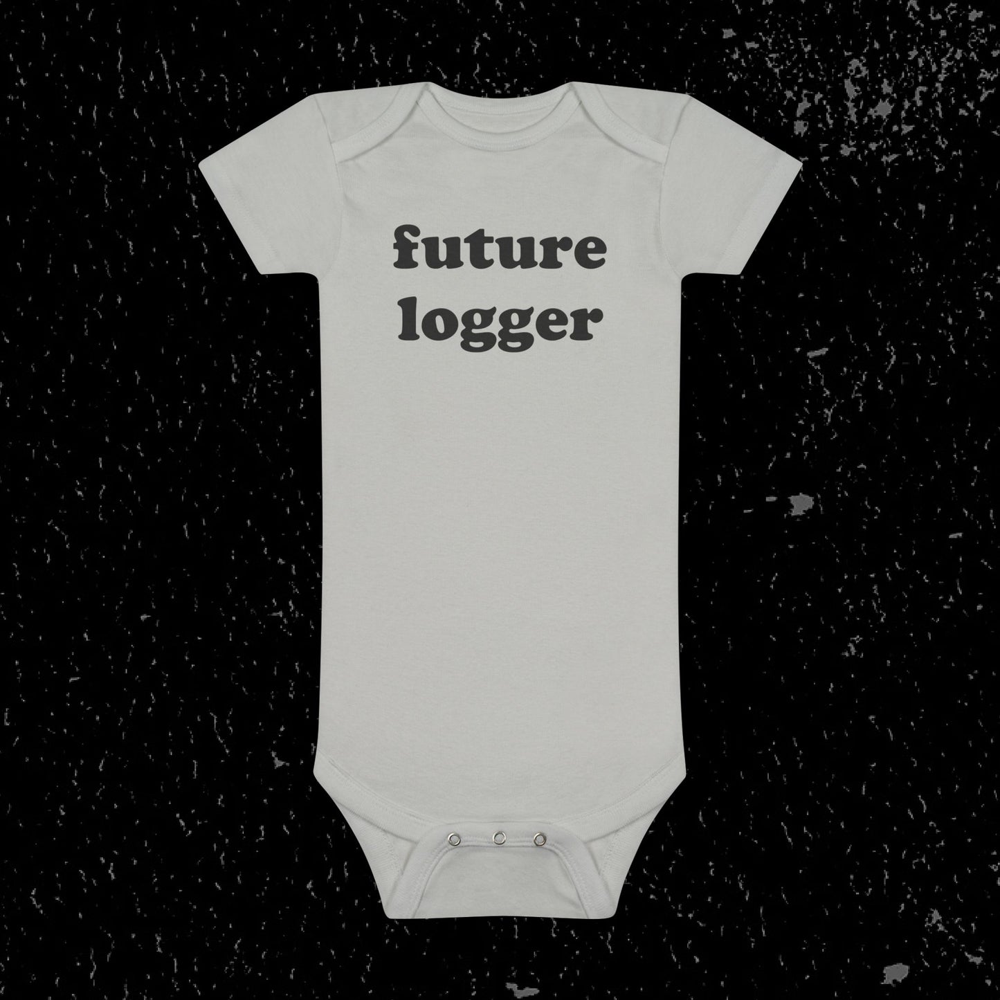Future Logger Baby Onesie