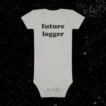 Future Logger Baby Onesie