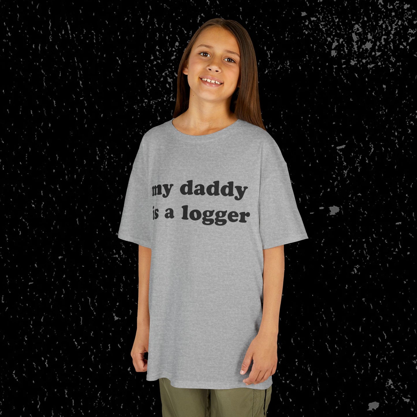 My Daddy Is A Logger Kids T-Shirt