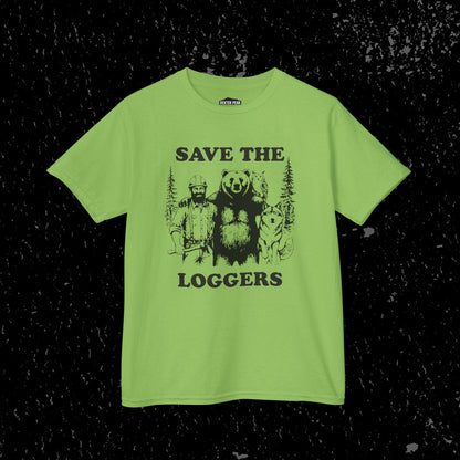 Kids Save The Loggers T-Shirt