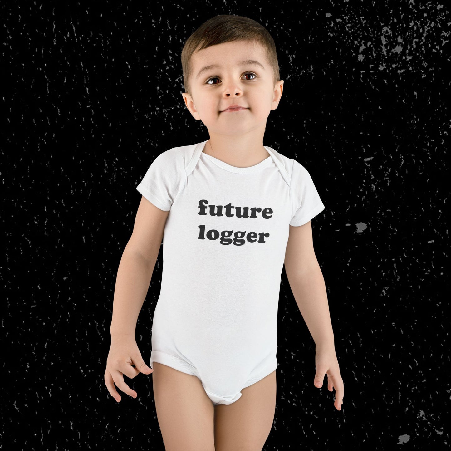 Future Logger Baby Onesie