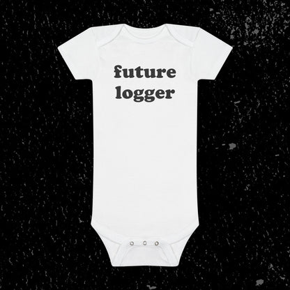 Future Logger Baby Onesie