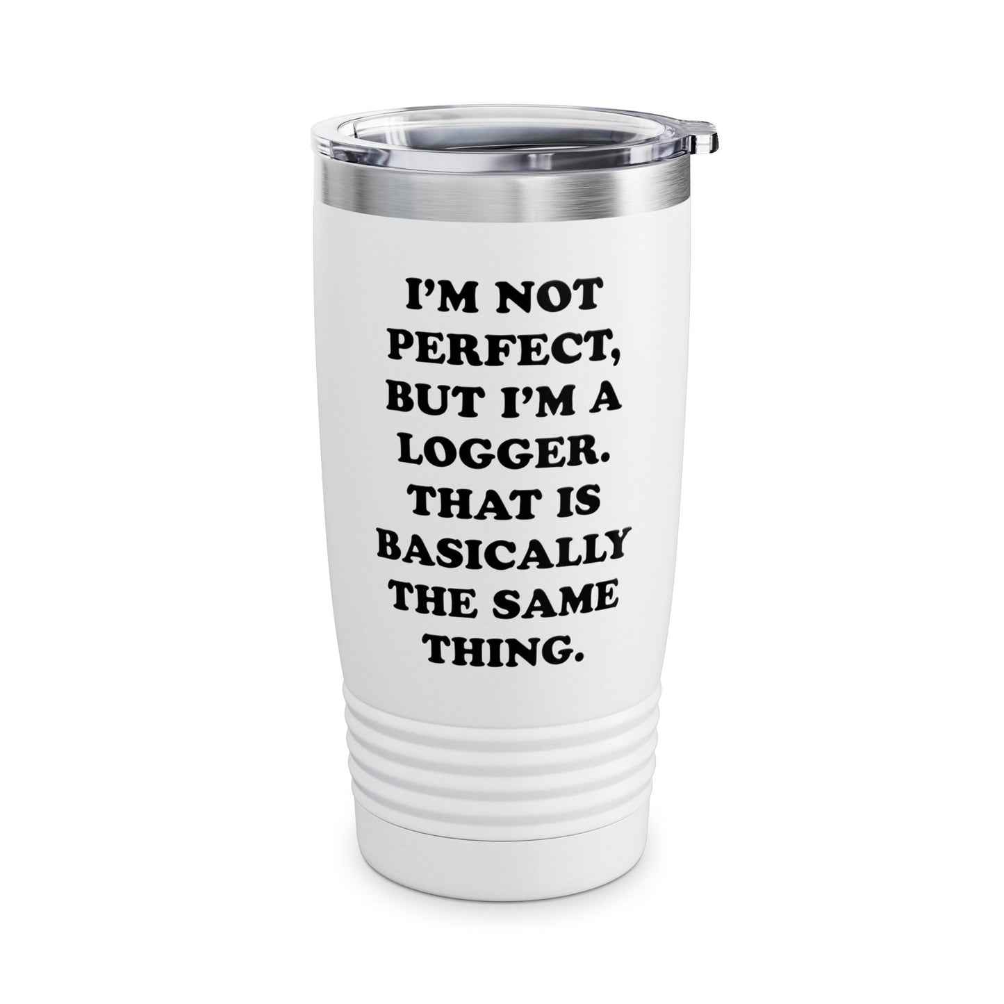 I'm Not Perfect Stainless Steel Travel Cup