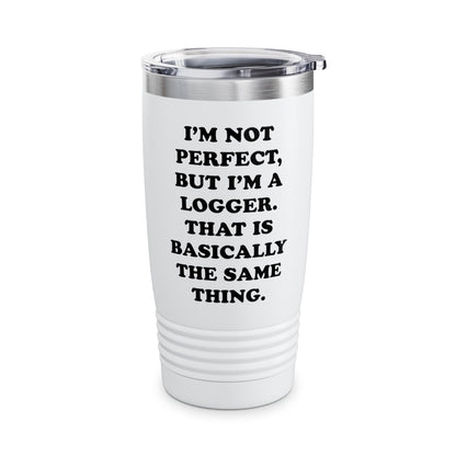 I'm Not Perfect Stainless Steel Travel Cup