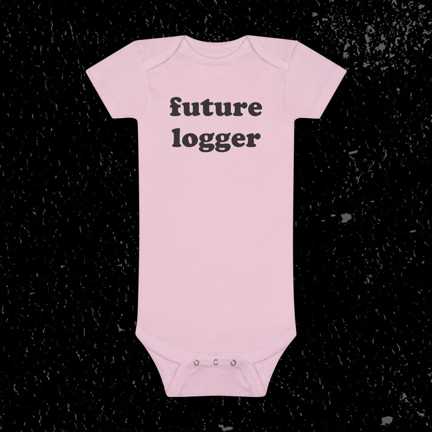 Future Logger Baby Onesie