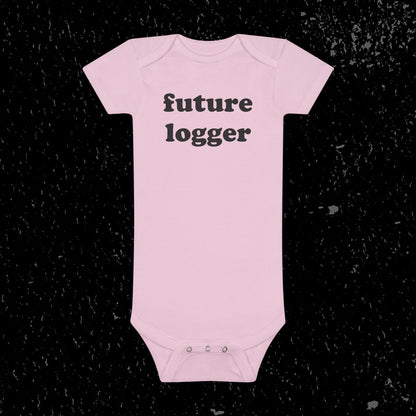 Future Logger Baby Onesie