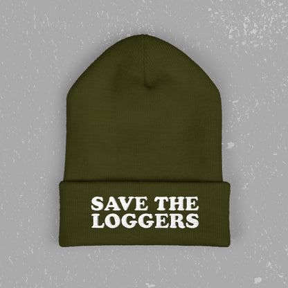 Save the Loggers Beanie
