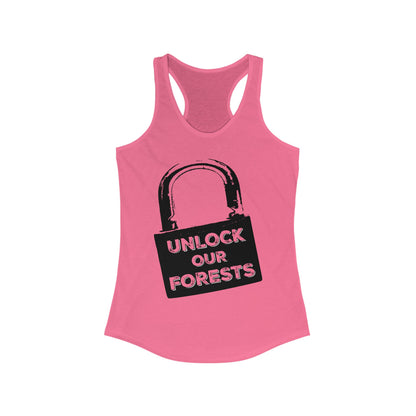 Unlock Our Forests Women's Tank Top