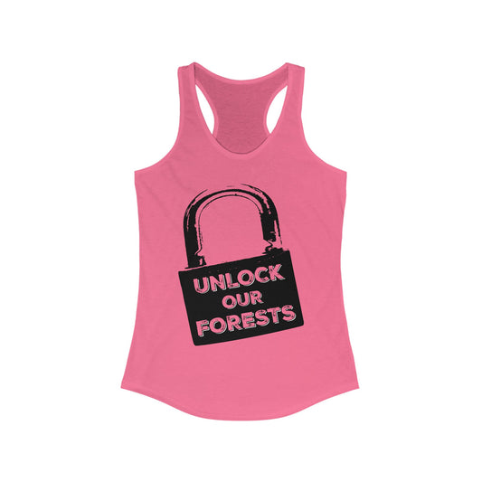 Unlock Our Forests Women's Tank Top