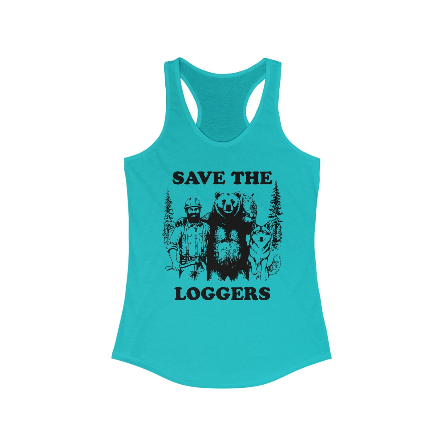 Save the Loggers Tank Top