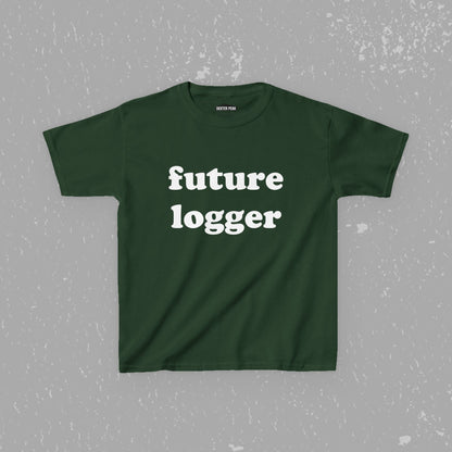 Future Logger T-Shirt - White Lettering