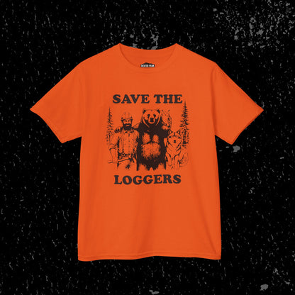 Kids Save The Loggers T-Shirt
